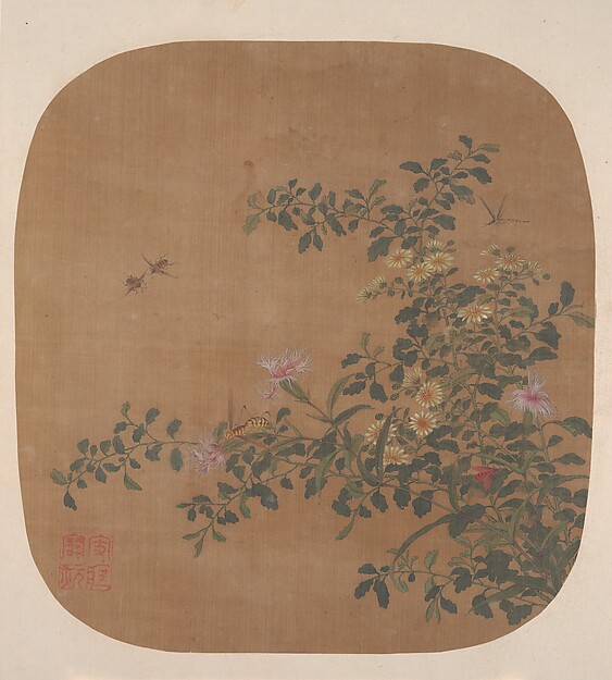Unidentified artist, Flowers and Bees