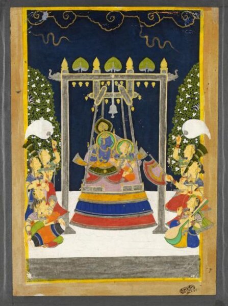 Unknown, Radha and Krishna