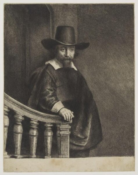 Rembrandt van Rijn, Ephraim Bonas, Jewish physician