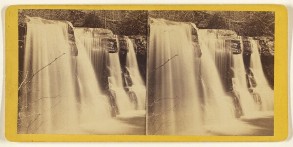 Edward and Henry T. Anthony & Co., The Glens of the Catskills. The Bastion Fall, Kauterskill Glen.