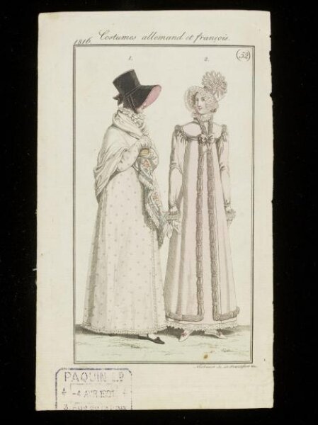Unknown, Costumes Allemands et Francois