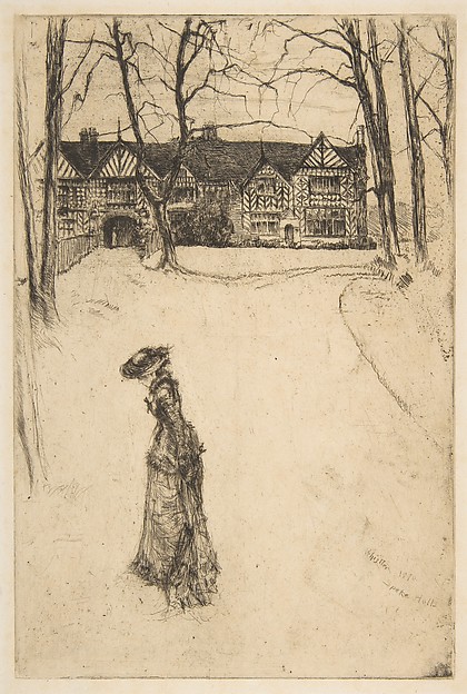 James McNeill Whistler, Speke Hall, No. 1