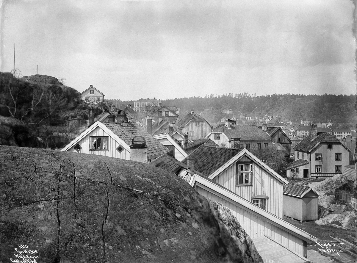 Anders Beer Wilse, Prot: Kragerø - Utsikt av byen fra Øen 5. Mai 1902
