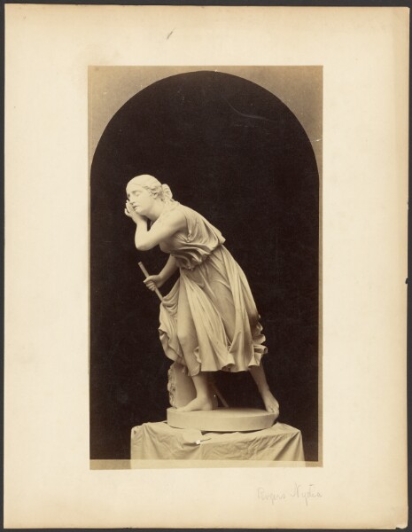 Unknown, ["Nydia, the Blind Flower Girl of Pompeii" by Randolph Rogers]