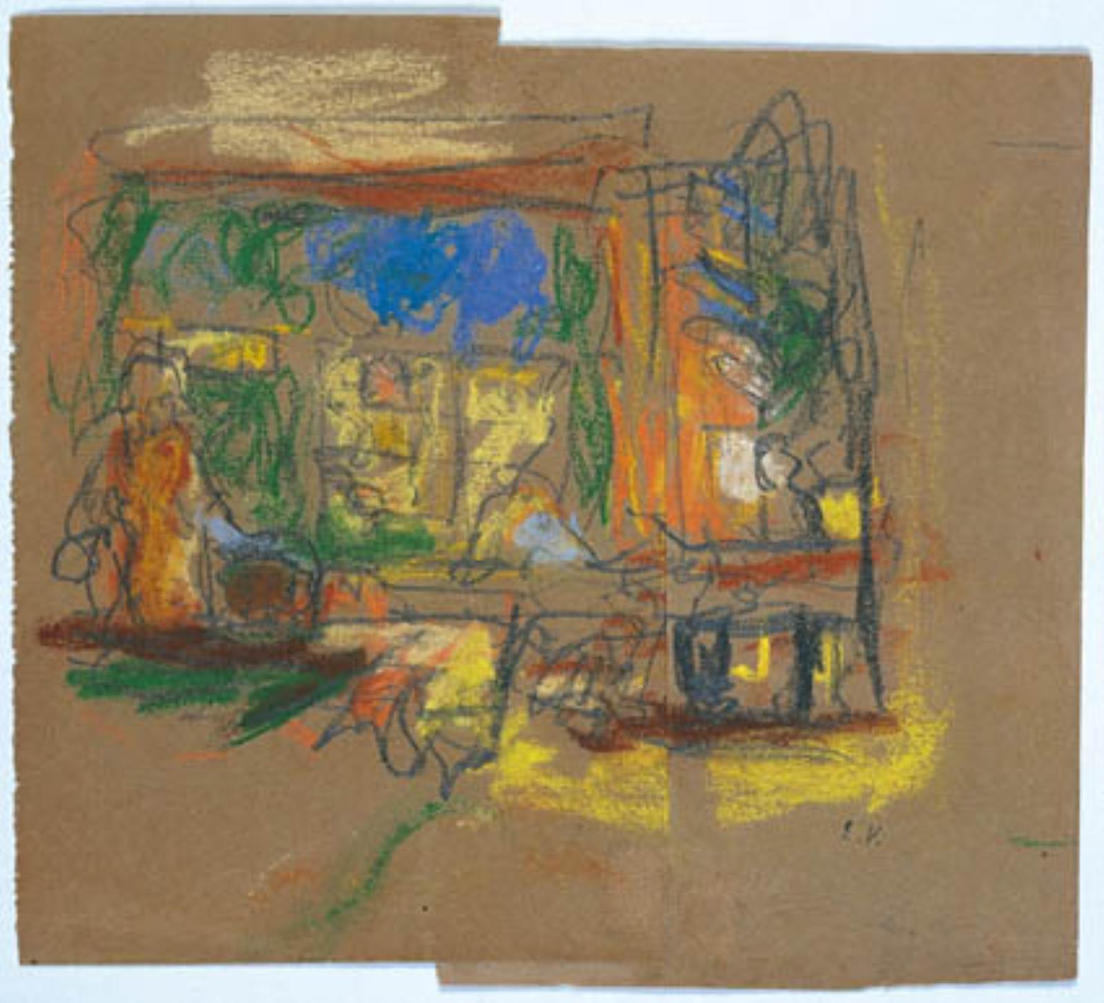 Edouard Vuillard, Kig igennem et vindue ind i et værelse