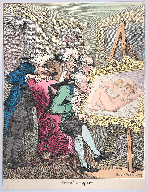 Thomas Rowlandson, Connoisseurs