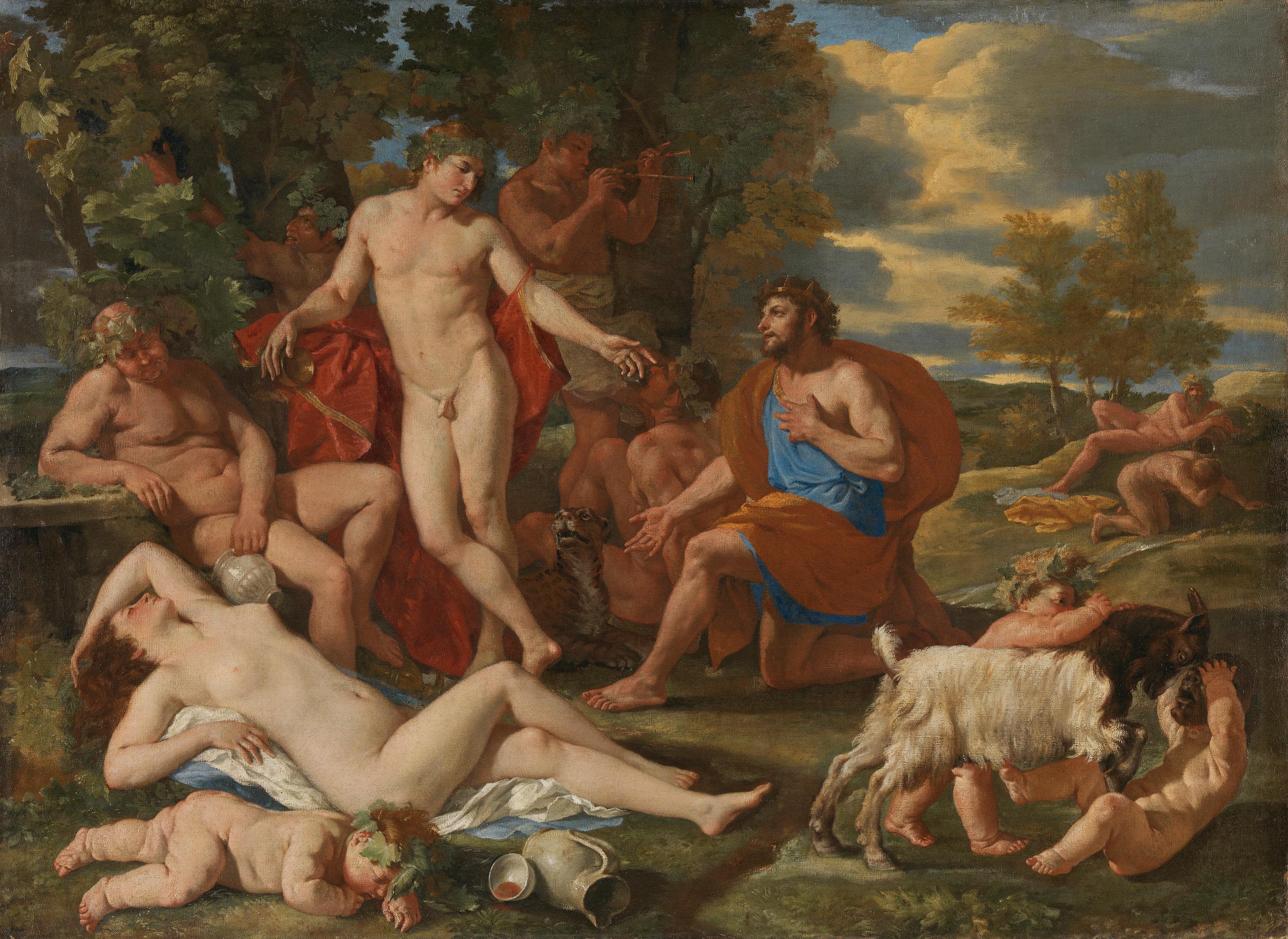 Nicolas Poussin, Midas and Bacchus