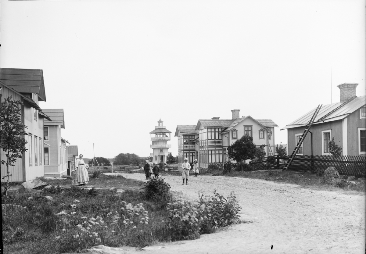 Per Elis Edhlund, Högbergsgatan, Östhammar, Uppland 1908