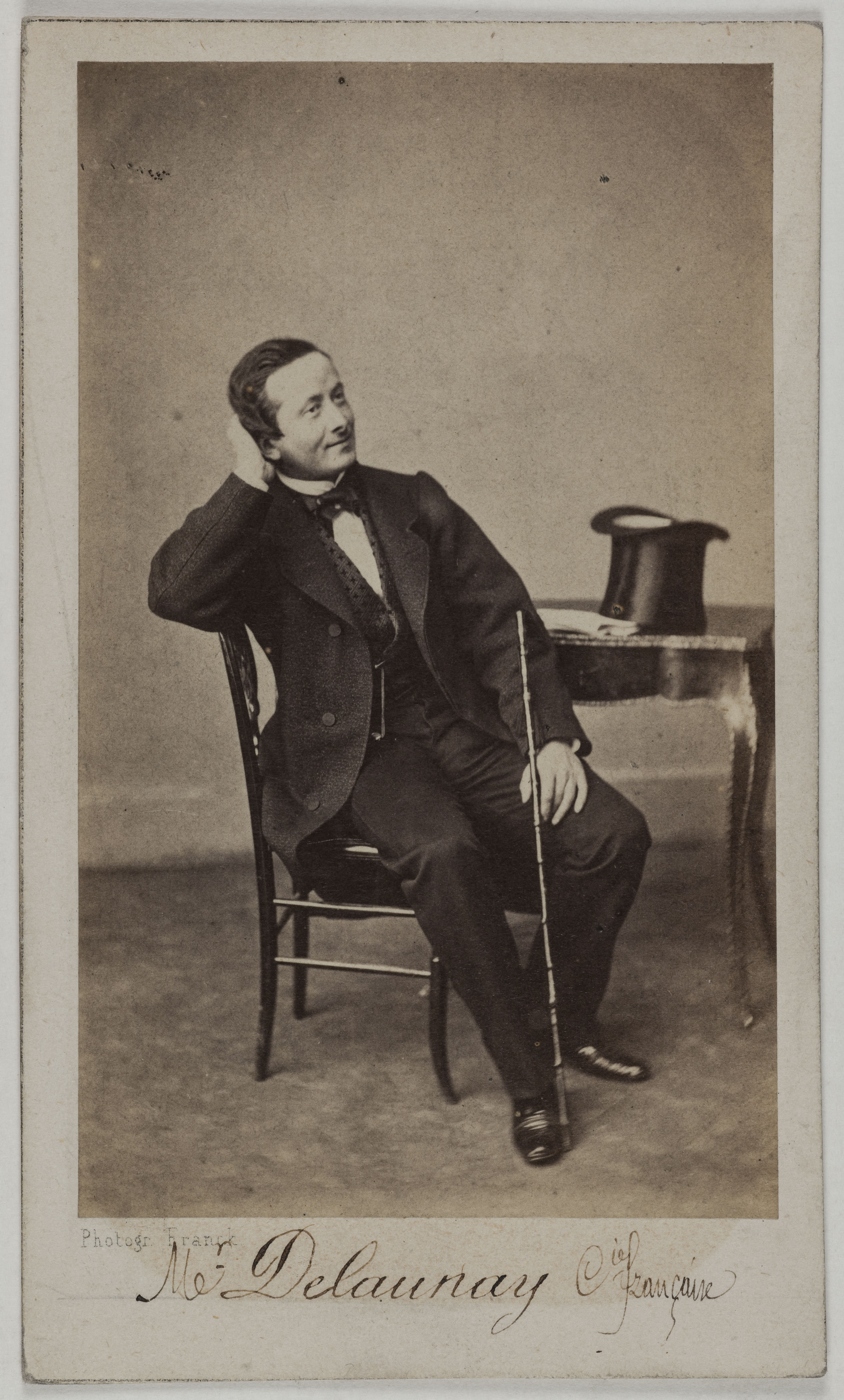 Franck, Portrait de Louis-Arsène Delaunay, (1826-1903), (acteur)