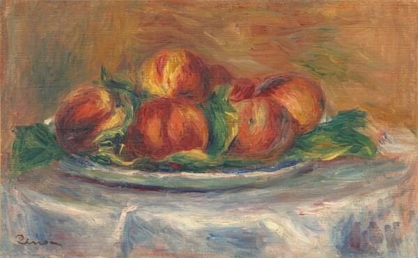 Auguste Renoir, Peaches on a Plate