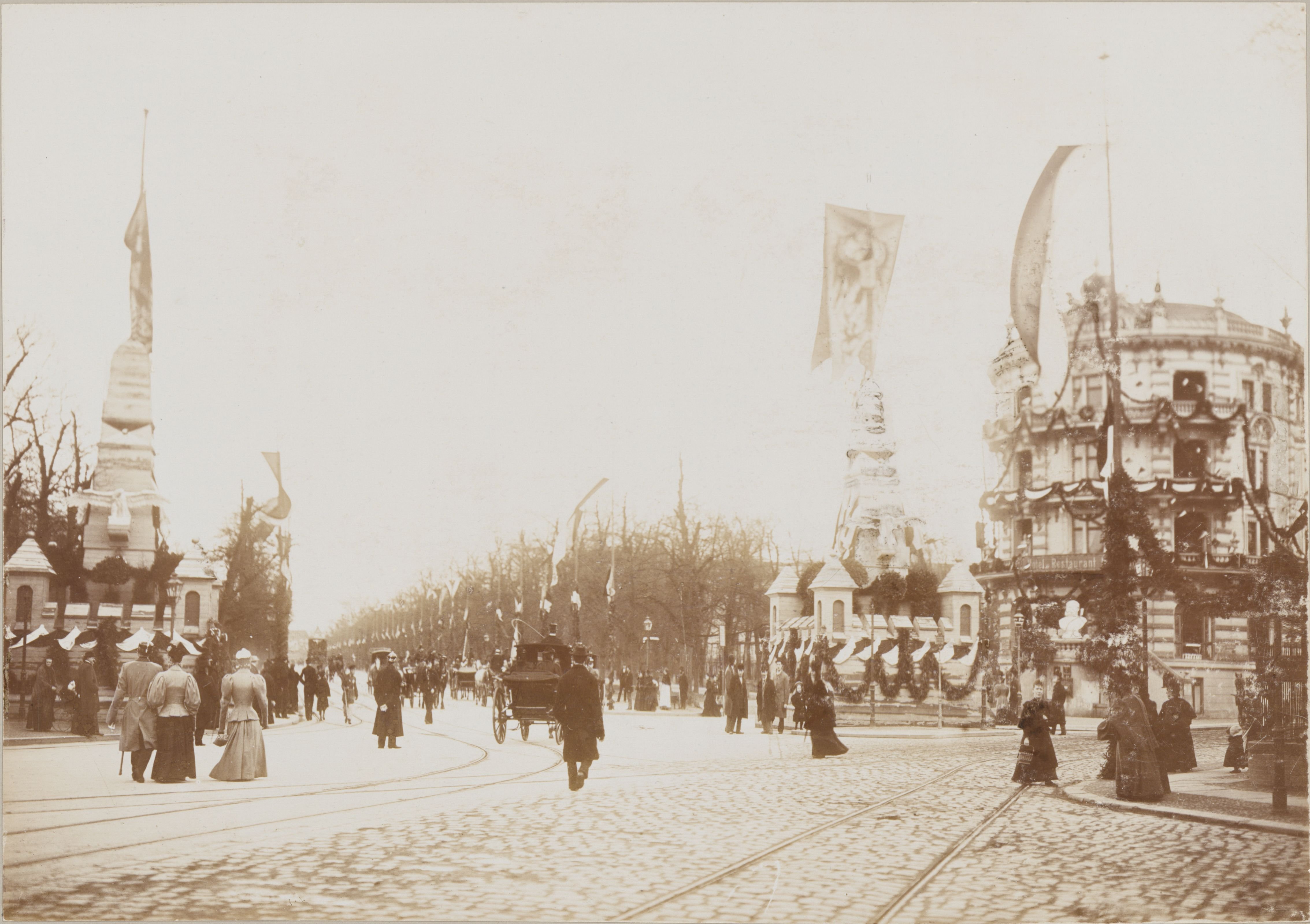 Unknown artist, Centenar-Feier am 22. März 1897 am Knie