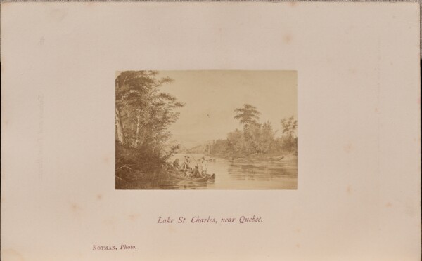 William Notman, Lake Saint Charles, near Quebec