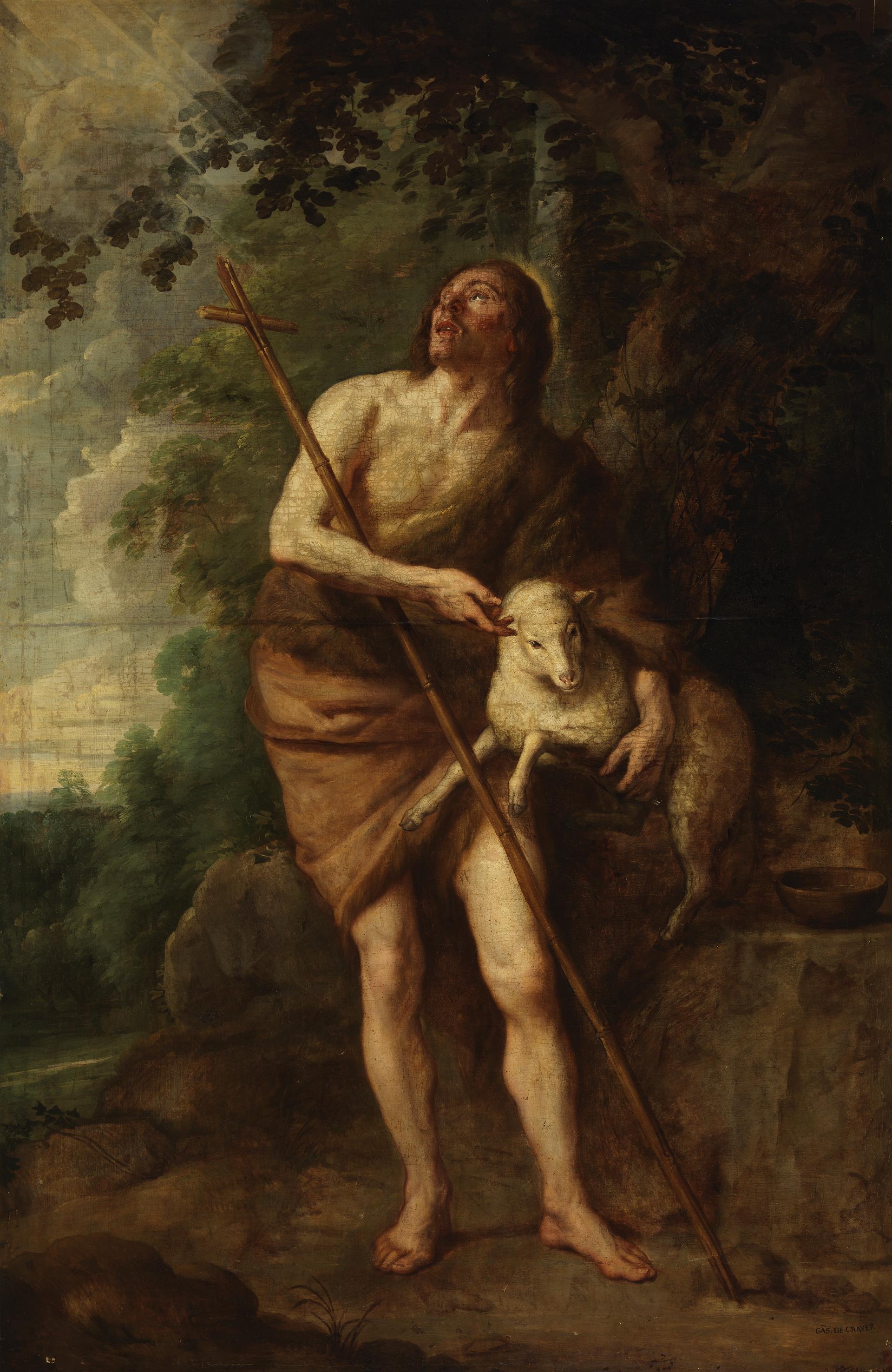 Gaspar de Crayer, Saint John the Baptist