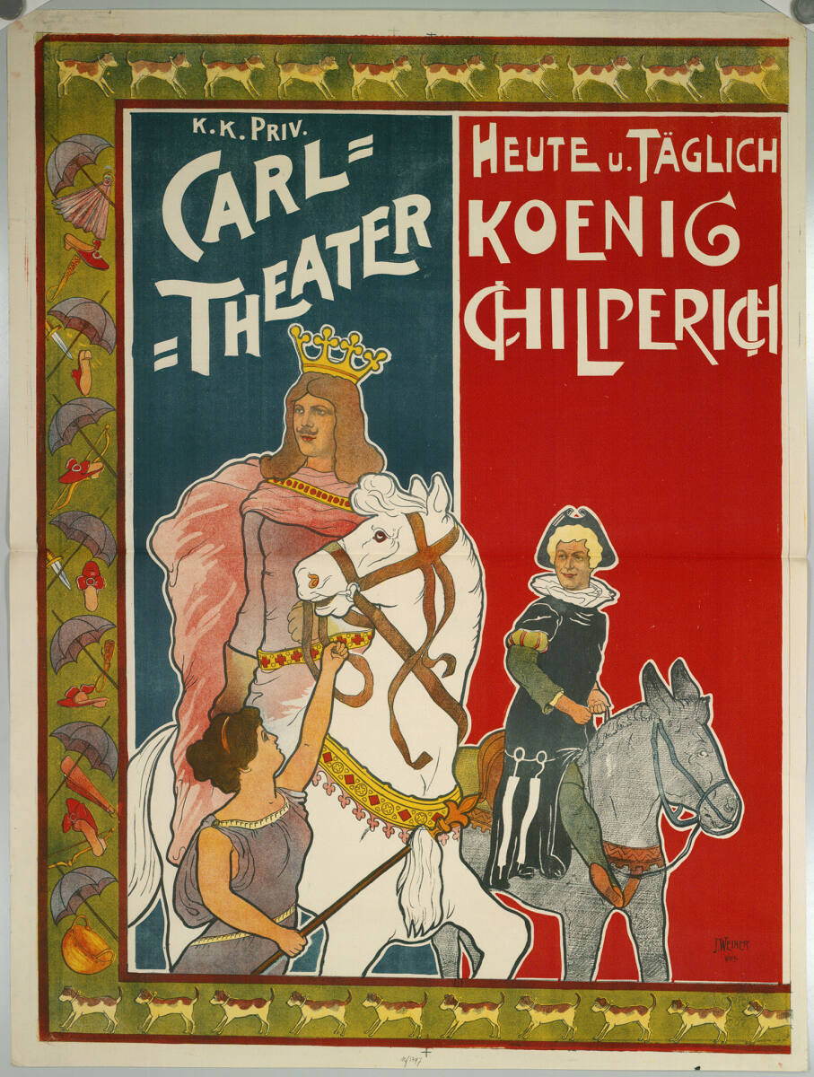 Anonym, K. K. PRIV. CARL-THEATER; KOENIG CHILPERICH