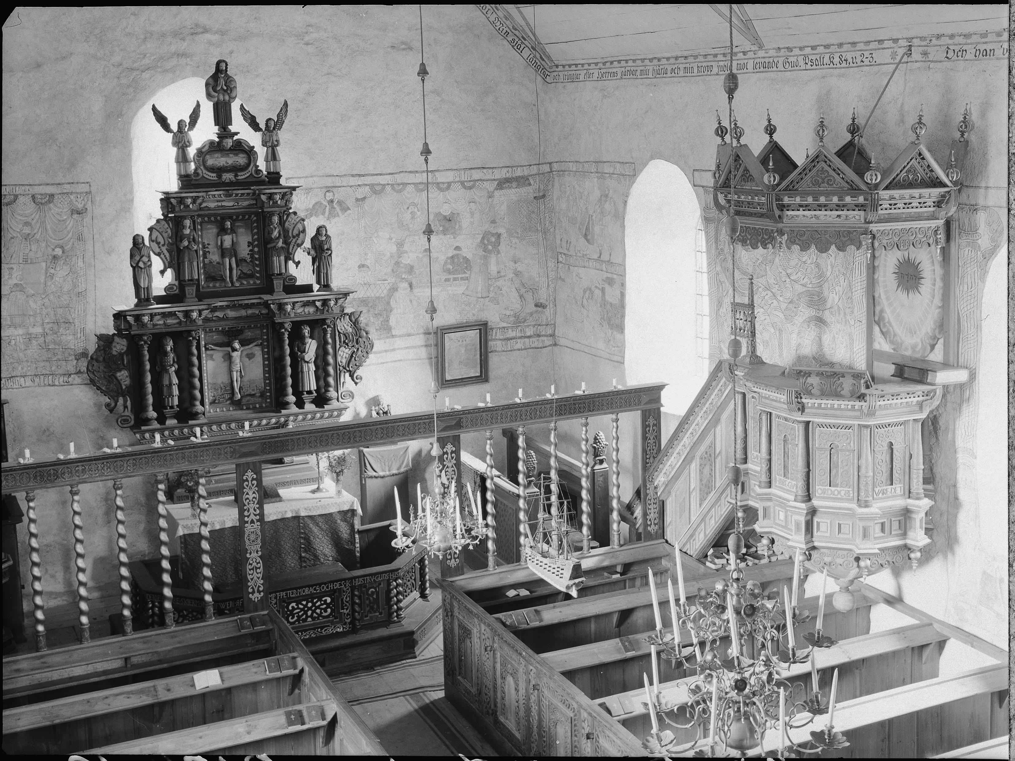 Iwar Anderson, Ragunda gamla kyrka