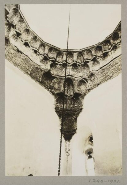 K.A.C. Creswell, Pendentive of mausoleum, Mosque of al-‘Ayni, Cairo