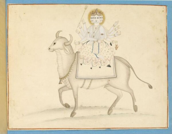 Unknown, Shiva riding on Nandi