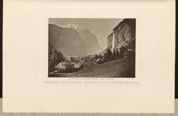 Unknown, The Staubbach Falls