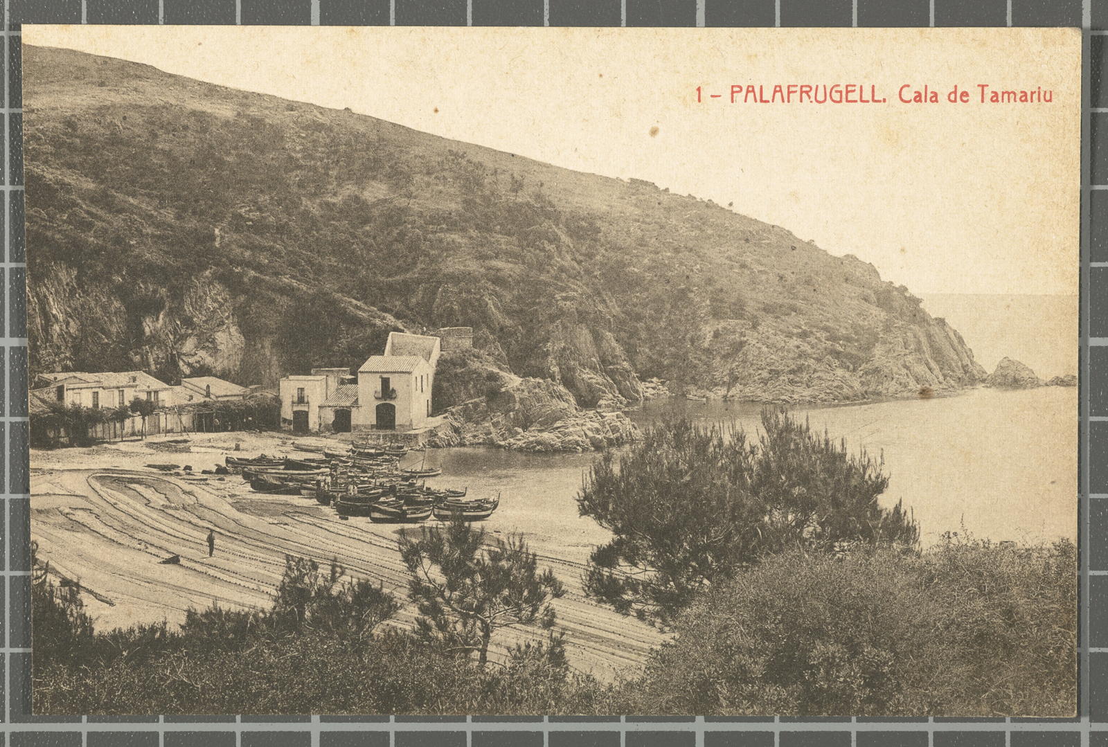 Desconegut, 1- Palafrugell. Cala de Tamariu
