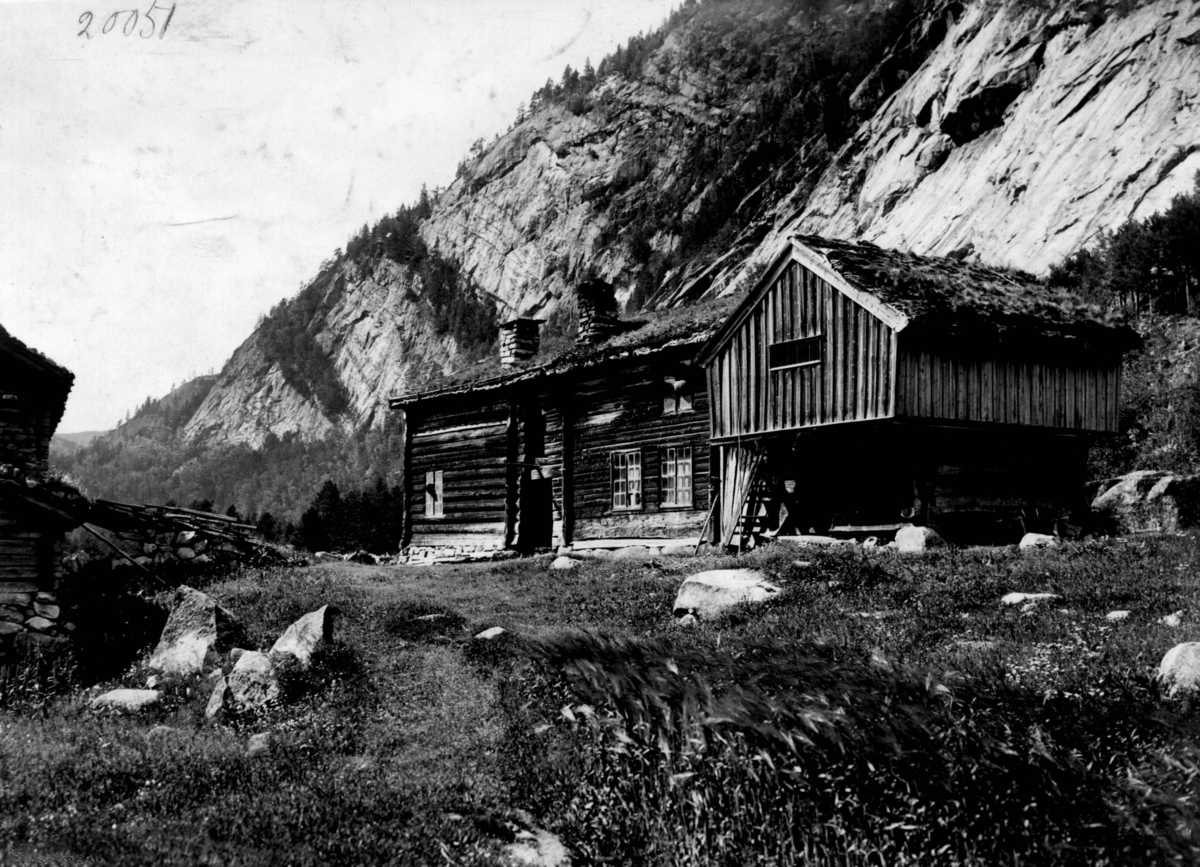 Anders Beer Wilse, Bebyggelse Bjorerå.