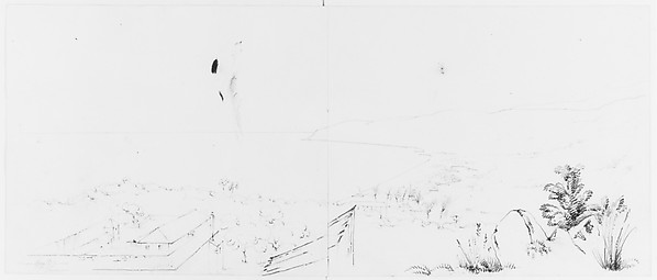 John William Casilear, Panorama of St. Andrews, Jamaica (from Sketchbook)