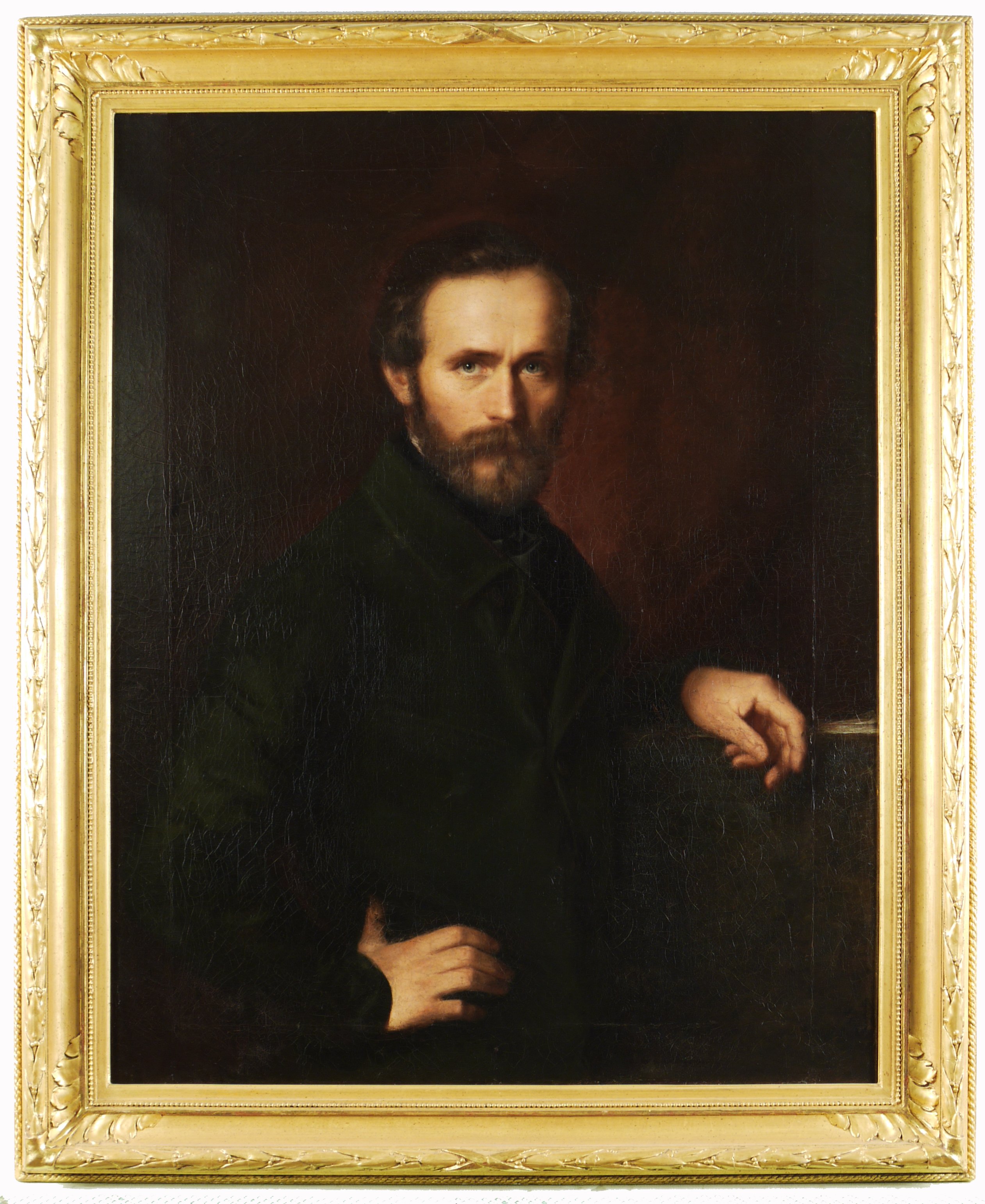 Johann Jakob Serr, Selbstbildnis des Künstlers