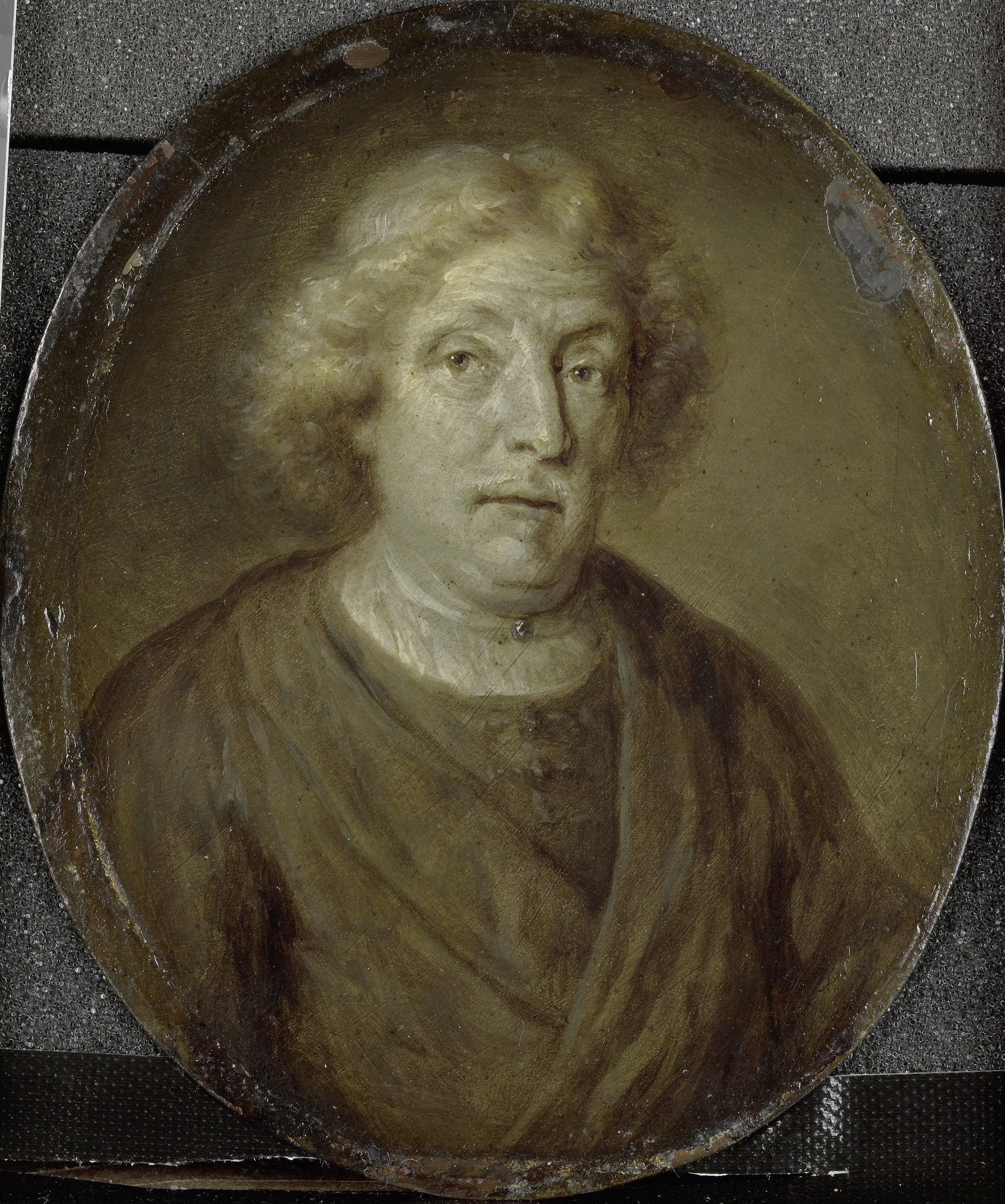 Jan Maurits Quinkhard, Portrait of Jacob Lescailje, Bookdealer and Poet in Amsterdam