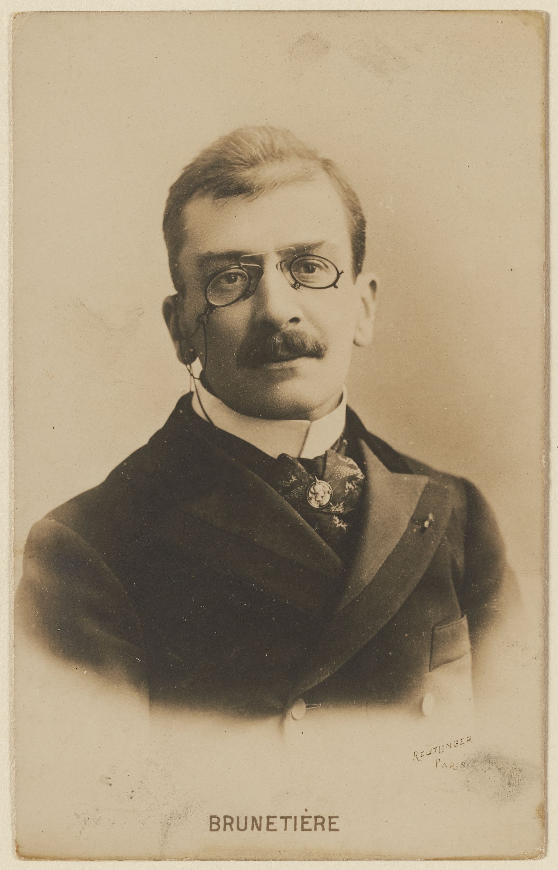 Anonyme, Brunetière
