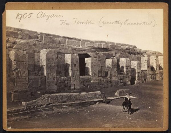 Francis Frith, Abydus, The Temple (recently excavated)