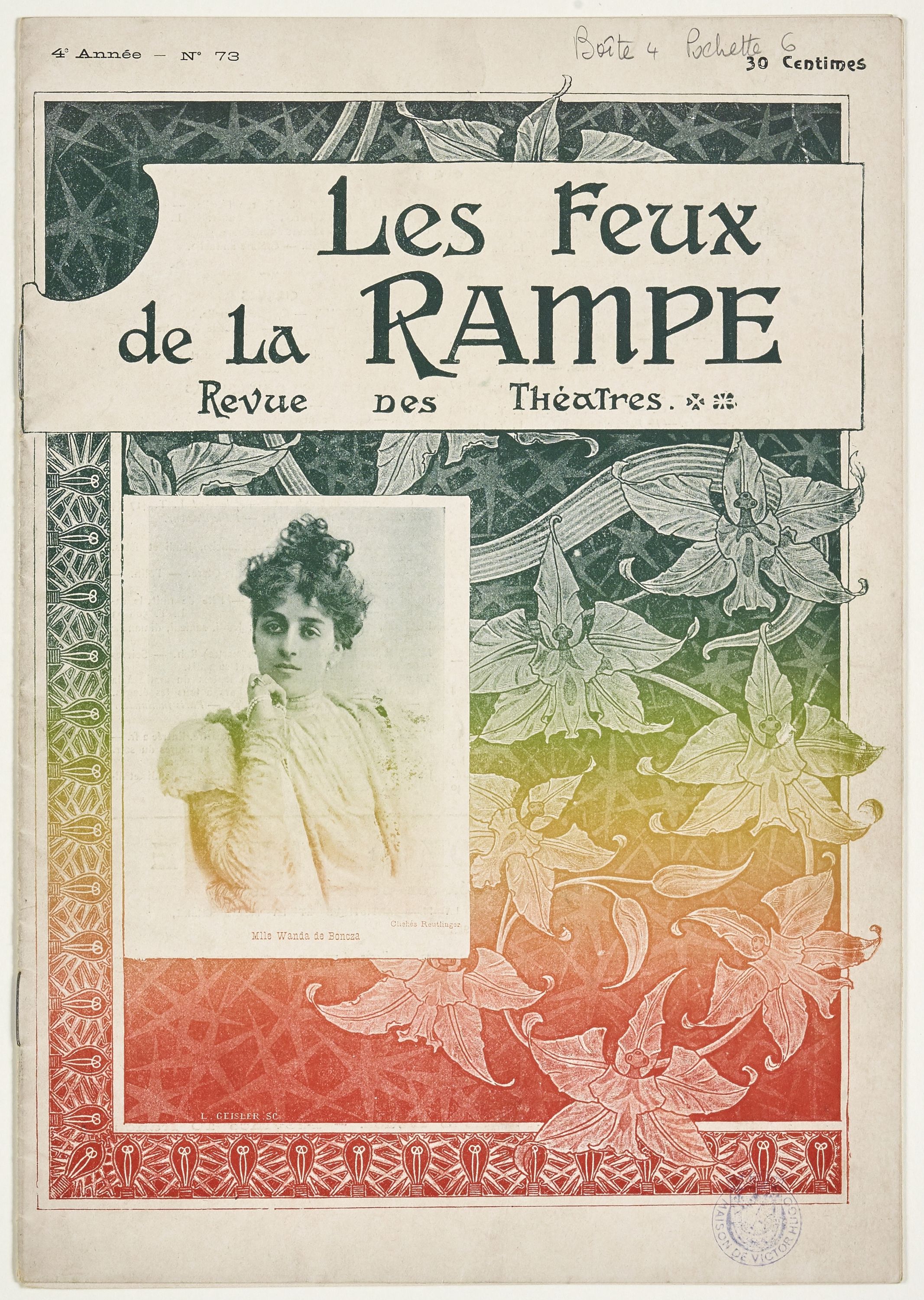 Anonyme, Comédie Française : Hernani, drame en cinq actes et en vers de Victor Hugo, représenté pour la première fois sur la scène du Théâtre-Français le 25 février 1830.