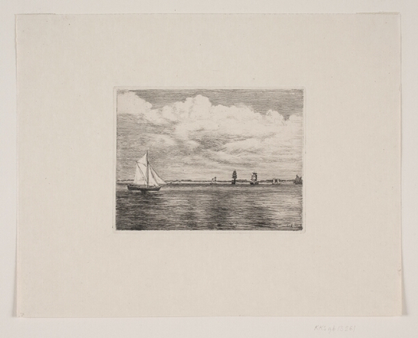 Carl Bloch, Søstykke. Skyet luft