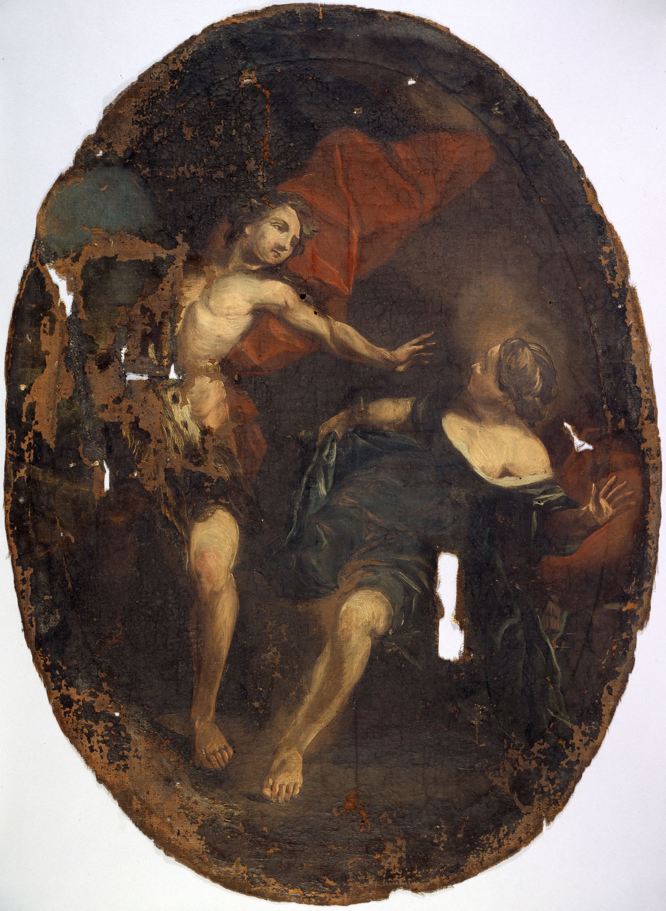 Anonyme, Bacchus et Ariane. Décor pour un hôtel de la rue des Bernardins, actuel 5ème arrondissement.