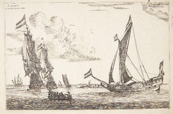 Reinier Zeeman, To orlogsskibe og en jagt