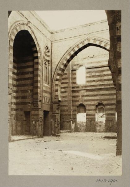 K.A.C. Creswell, West iwan at the funerary complex of Mamluk Sultan al-Ashraf Inal, Cairo