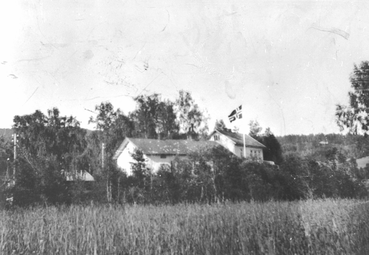 Anno Domkirkeodden, Eksteriør, gamle Fagerlund skole, Veldre, Ringsaker.