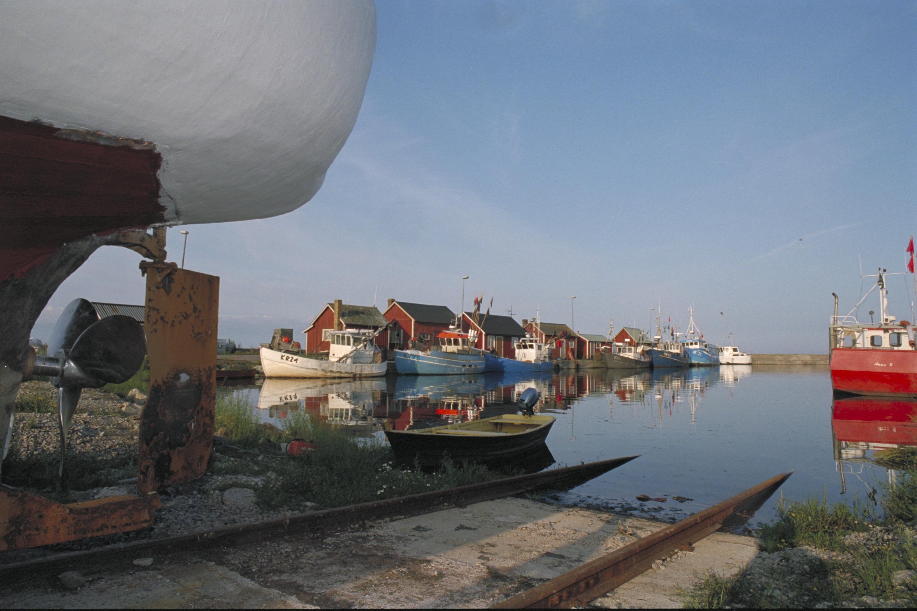 Bengt A Lundberg, Gräsgårds fiskehamn