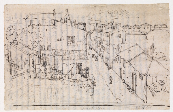 Albert Küchler, Rom, via Sistina
