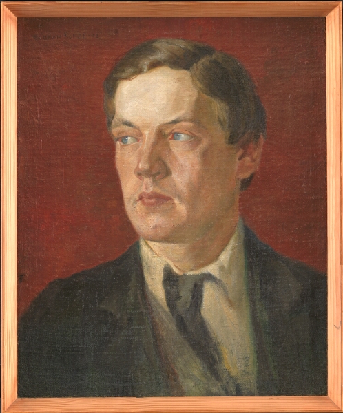 Johan Rohde, Portræt af den svenske maler Gustaf Wolmar