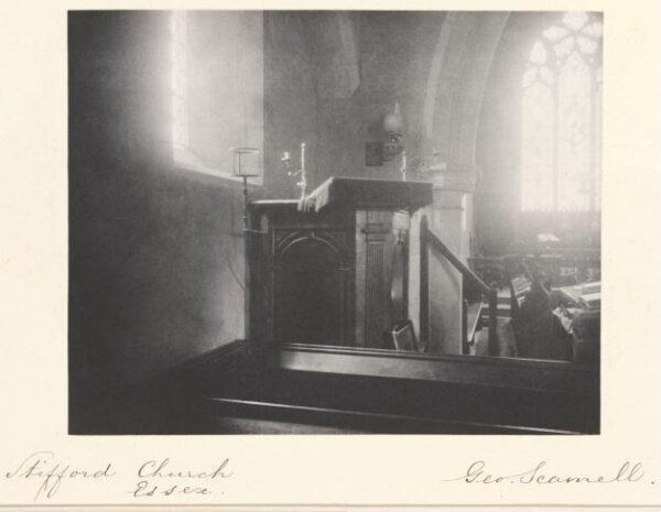 Scamell, George (Mr), National Photographic Record and Survey