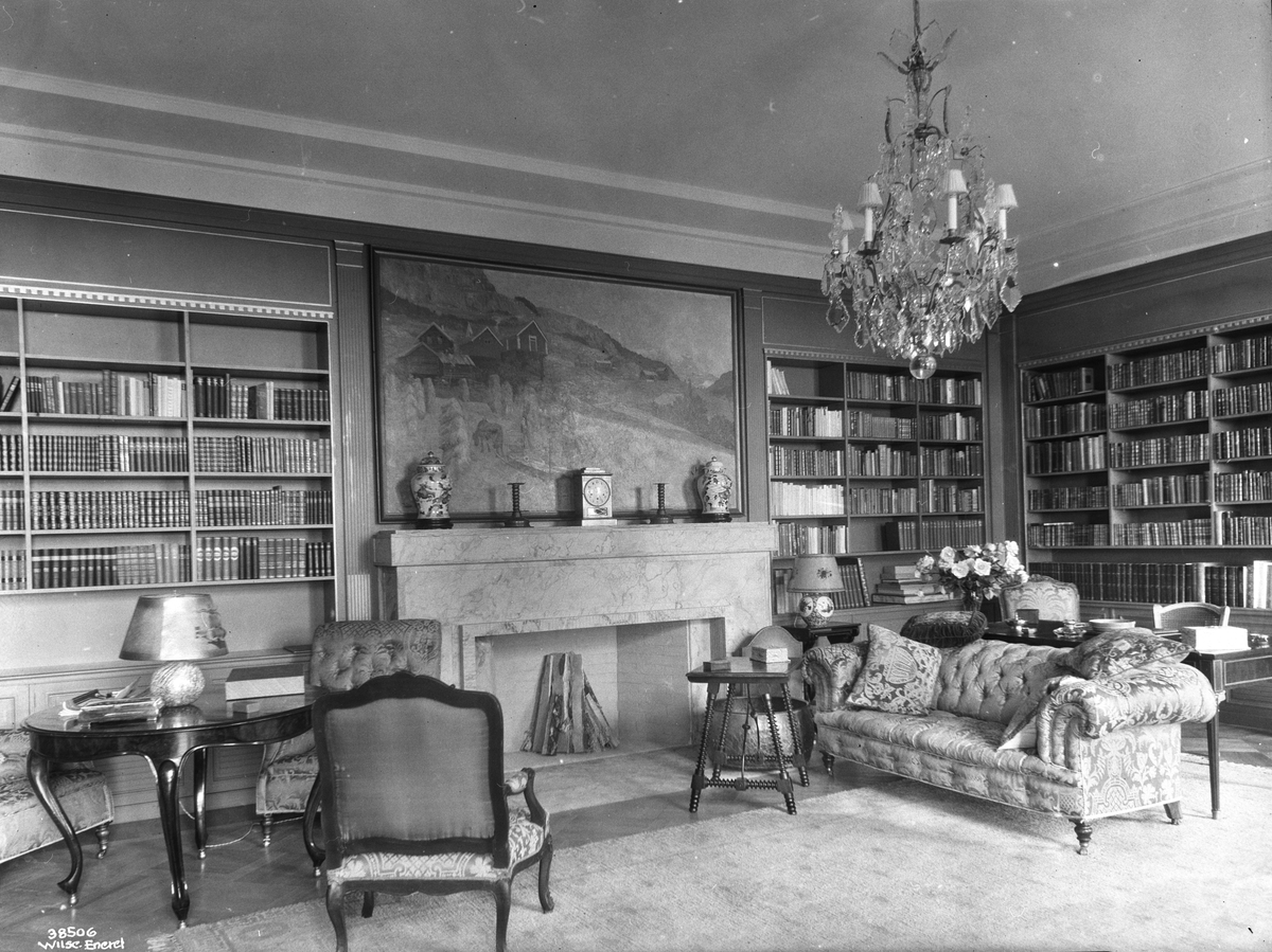 Anders Beer Wilse, Prot: Skaugum bibliotek