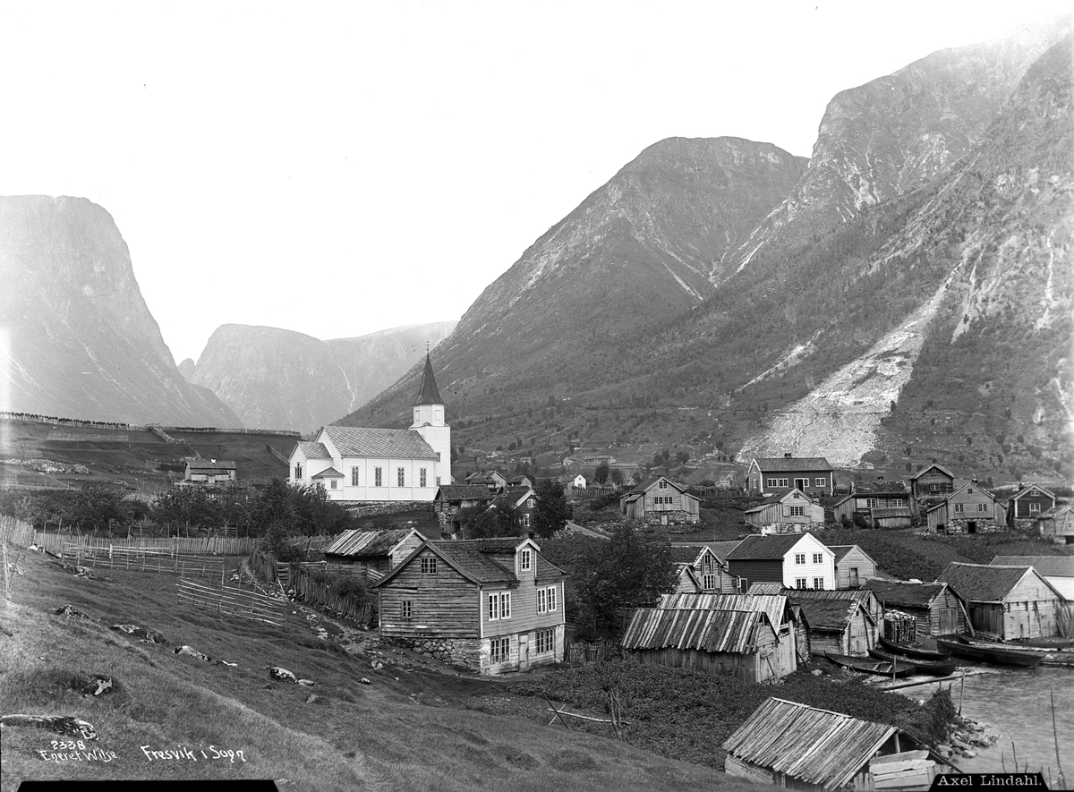 Axel Lindahl, Prot: Fresvik i Sognefjord