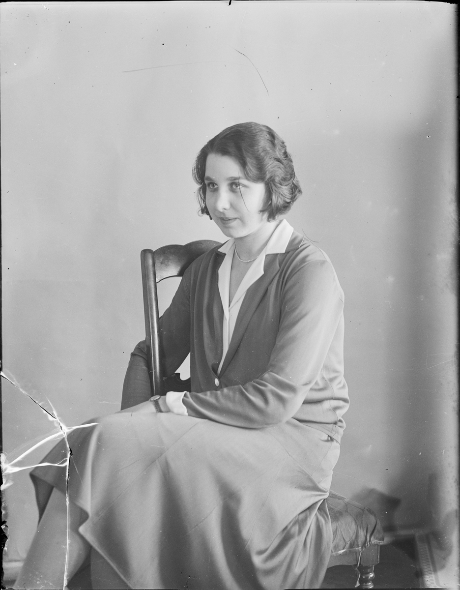 Okänd,, Ateljé Portrait - Woman, Uppsala