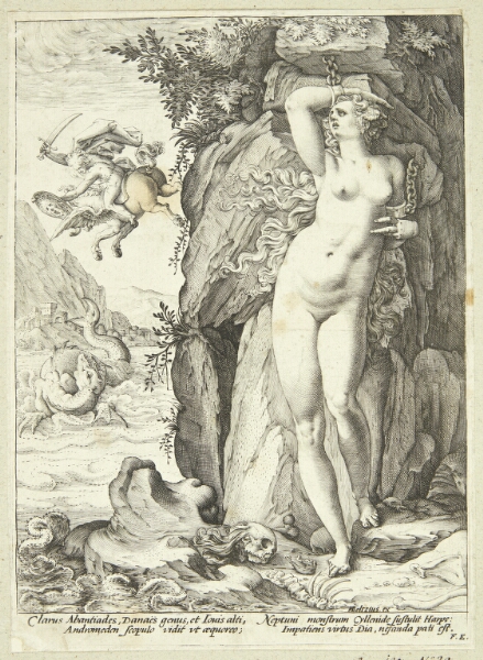 Hendrick Goltzius, Andromeda befries af Perseus