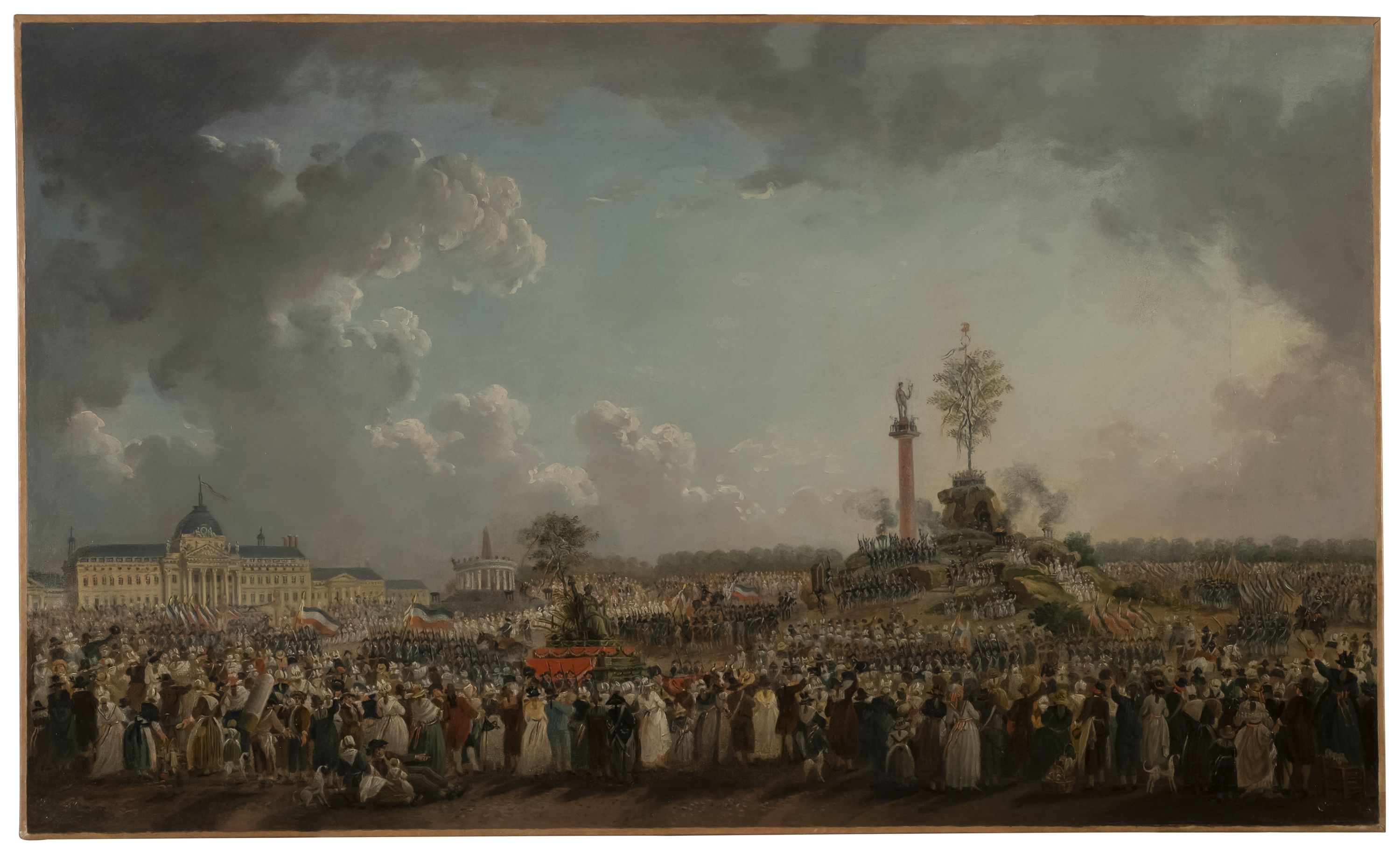 Pierre-Antoine Demachy, La fête de l'Être Suprême, au Champ-de-Mars
