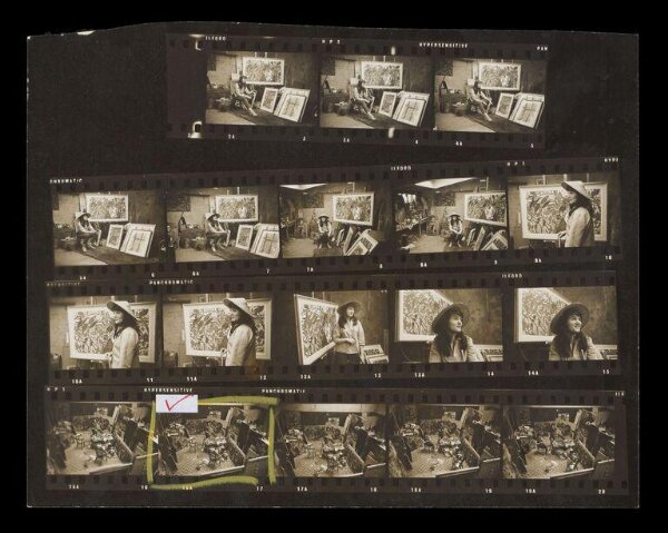 Hardy, Bert, Contact sheet - Chelsea