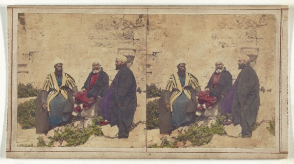 Unknown, Voyage en Orient. Syrie. Cheiks Druses.
