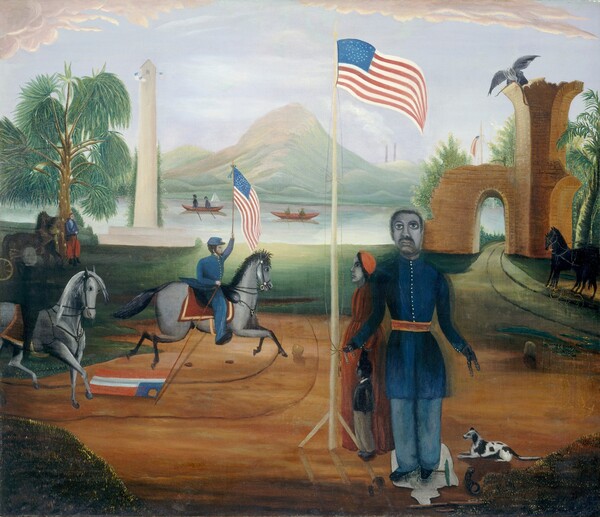 American 19th Century, Allegory of Freedom