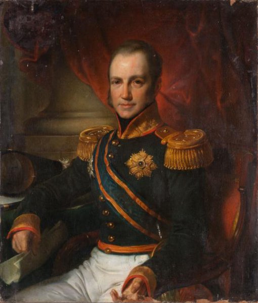 Cornelis Kruseman, Portrait of Godart Alexander Gerard Philip, Baron van der Capellen, Governor-General of the Dutch East Indies