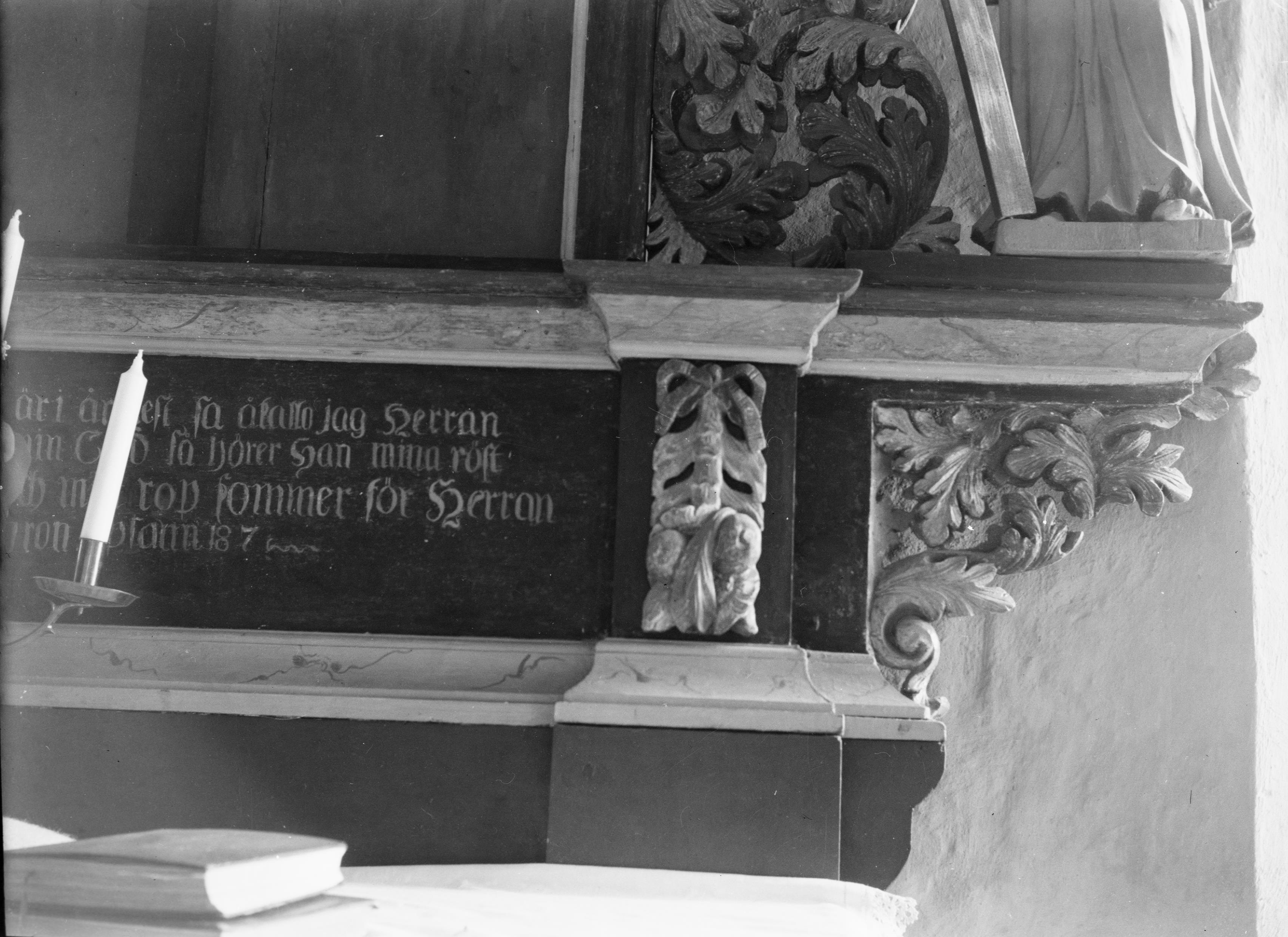 Olle Hellström, Molla kyrka