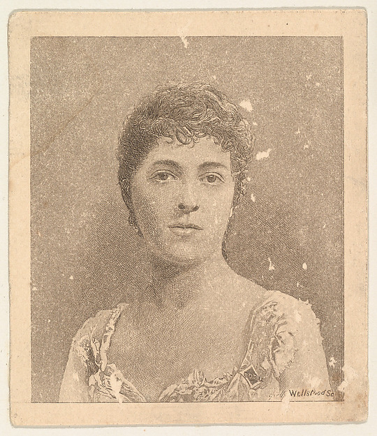 William S. Kimball & Company, Portrait, from the Women's Portraits series (N198) issued by Wm. S. Kimball & Co.